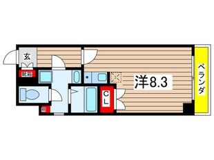 エッセ桜山の物件間取画像